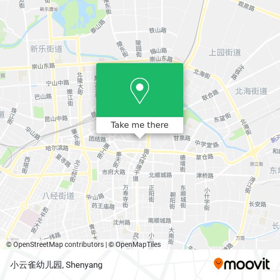 小云雀幼儿园 map