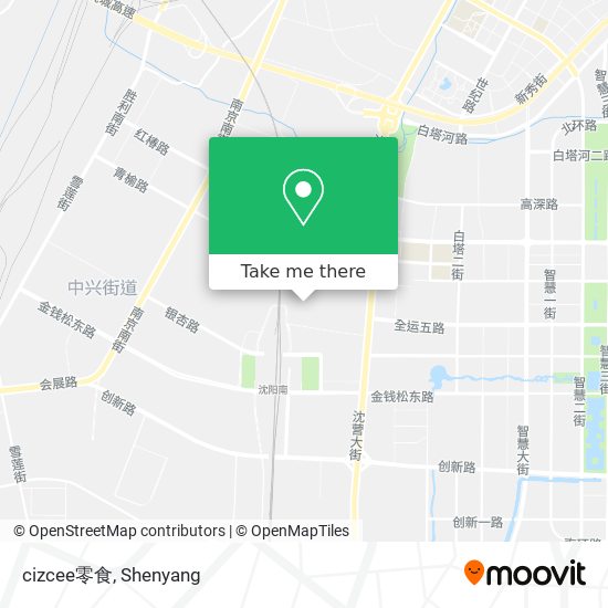 cizcee零食 map