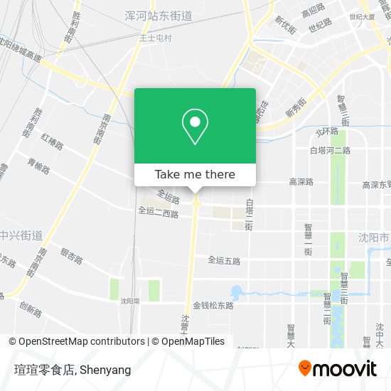 瑄瑄零食店 map