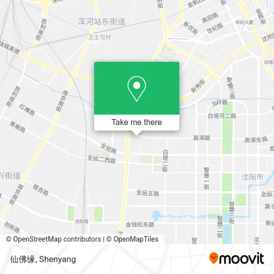 仙佛缘 map