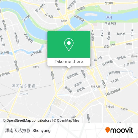 浑南天艺摄影 map