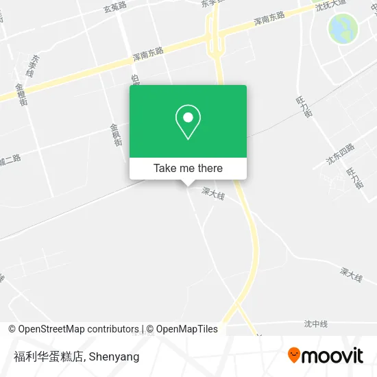 福利华蛋糕店 map