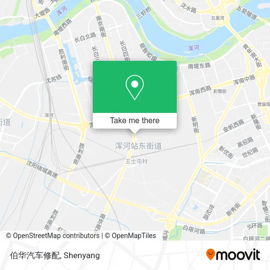 伯华汽车修配 map