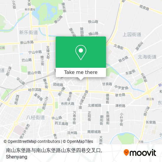 南山东堡路与南山东堡路山东堡四巷交叉口 map