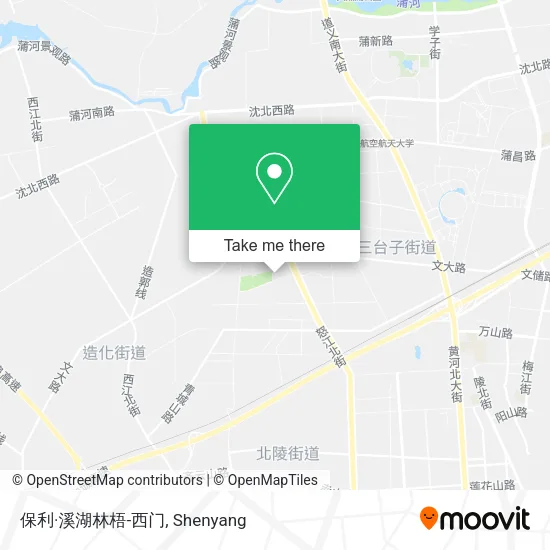 保利·溪湖林梧-西门 map