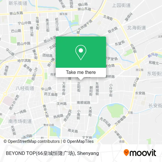 BEYOND TOP(66皇城恒隆广场) map