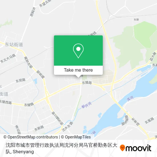 沈阳市城市管理行政执法局沈河分局马官桥勤务区大队 map