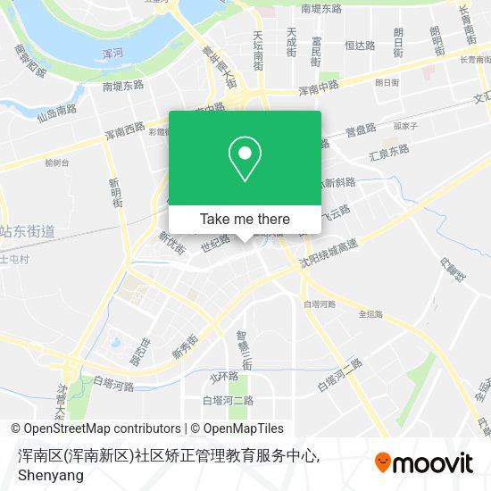 浑南区(浑南新区)社区矫正管理教育服务中心 map