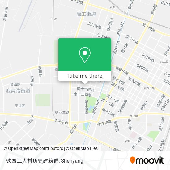 铁西工人村历史建筑群 map