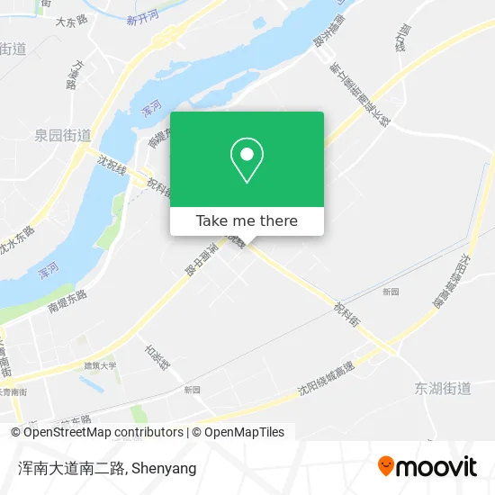 浑南大道南二路 map