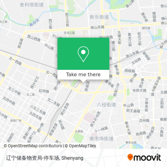 辽宁储备物资局-停车场 map
