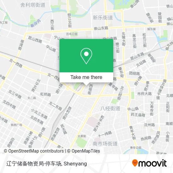 辽宁储备物资局-停车场 map