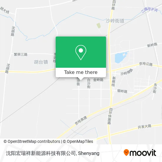 沈阳宏瑞祥新能源科技有限公司 map