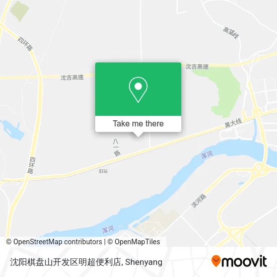 沈阳棋盘山开发区明超便利店 map