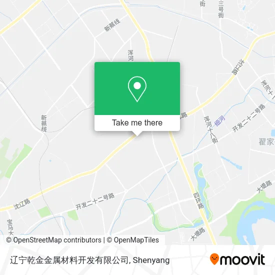 辽宁乾金金属材料开发有限公司 map