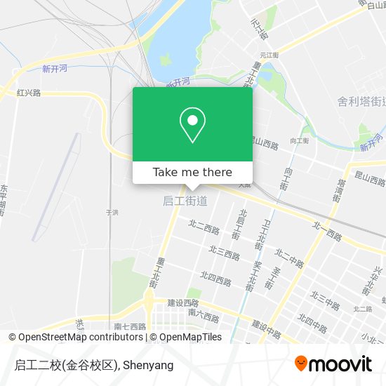 启工二校(金谷校区) map