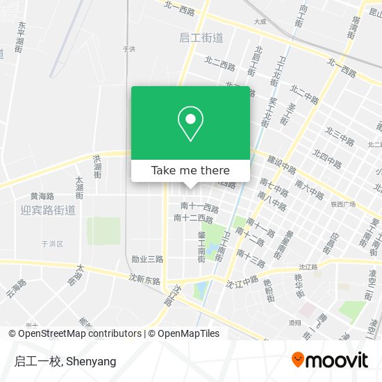 启工一校 map