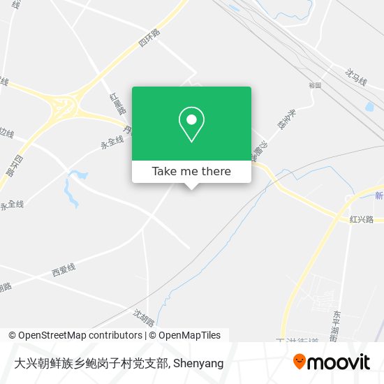 大兴朝鲜族乡鲍岗子村党支部 map