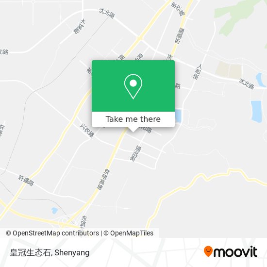 皇冠生态石 map