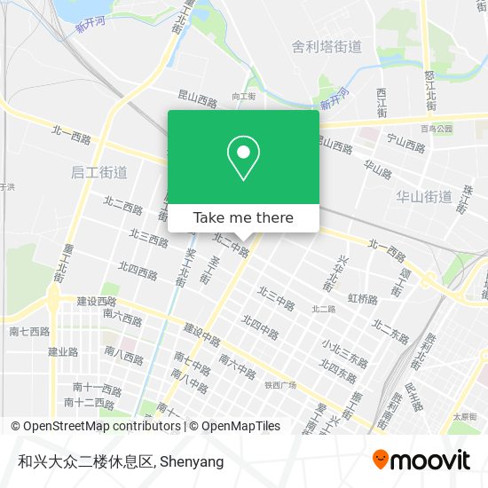和兴大众二楼休息区 map