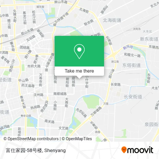 富仕家园-58号楼 map