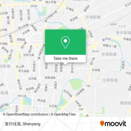复印传真 map