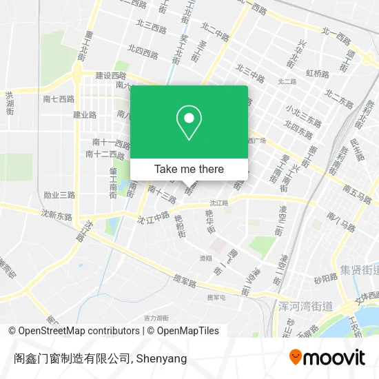 阁鑫门窗制造有限公司 map