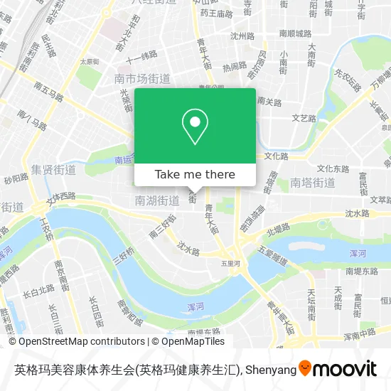 英格玛美容康体养生会(英格玛健康养生汇) map
