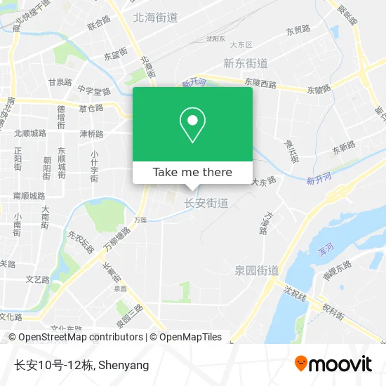 长安10号-12栋 map