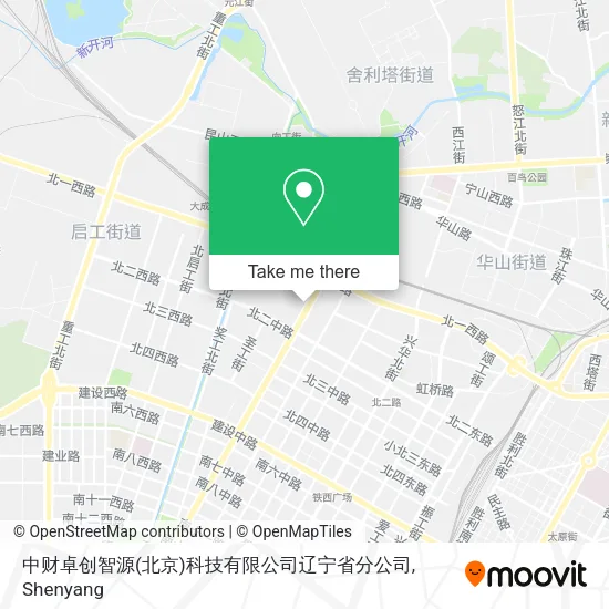 中财卓创智源(北京)科技有限公司辽宁省分公司 map