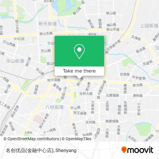 名创优品(金融中心店) map
