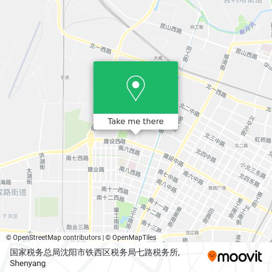 国家税务总局沈阳市铁西区税务局七路税务所 map