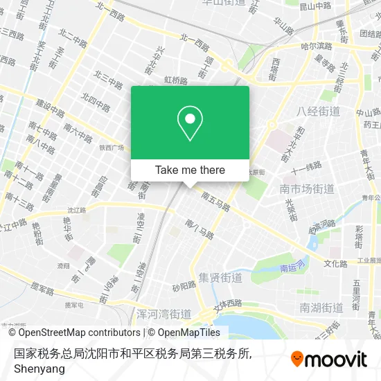 国家税务总局沈阳市和平区税务局第三税务所 map