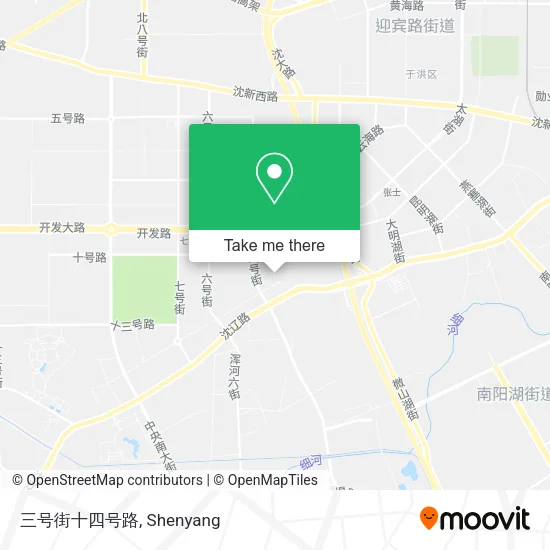 三号街十四号路 map