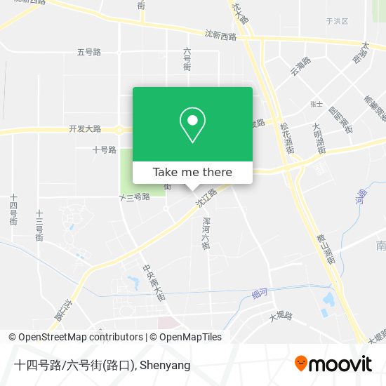 十四号路/六号街(路口) map