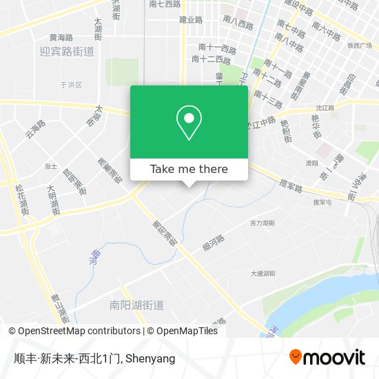 顺丰·新未来-西北1门 map