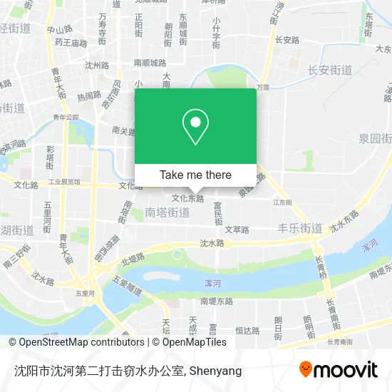 沈阳市沈河第二打击窃水办公室 map