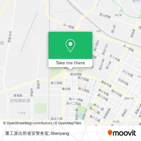 重工派出所省安警务室 map