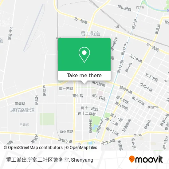 重工派出所富工社区警务室 map