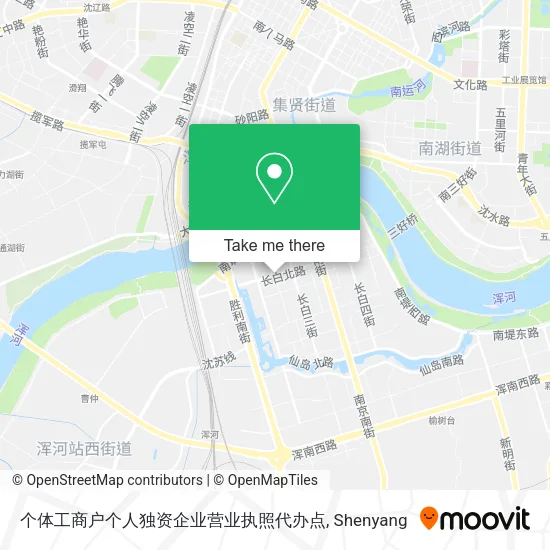 个体工商户个人独资企业营业执照代办点 map