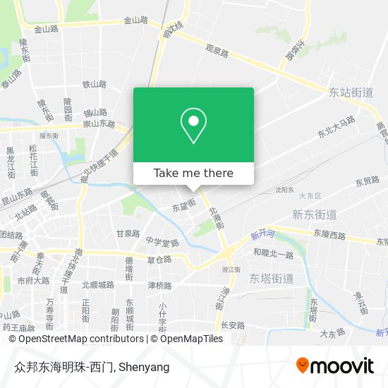 众邦东海明珠-西门 map