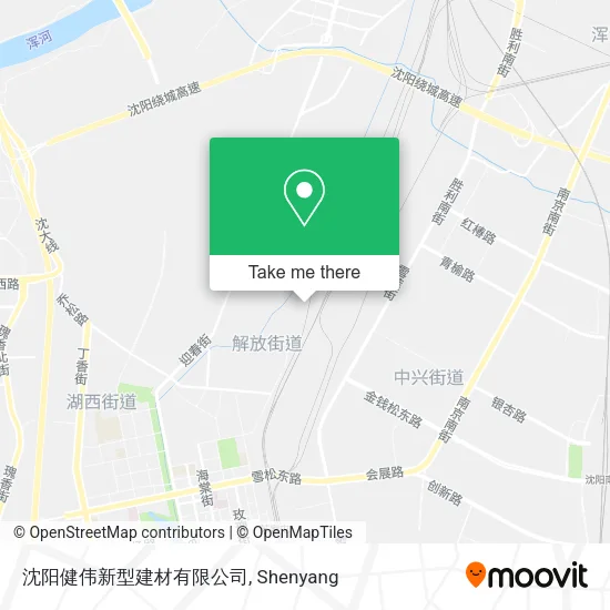 沈阳健伟新型建材有限公司 map