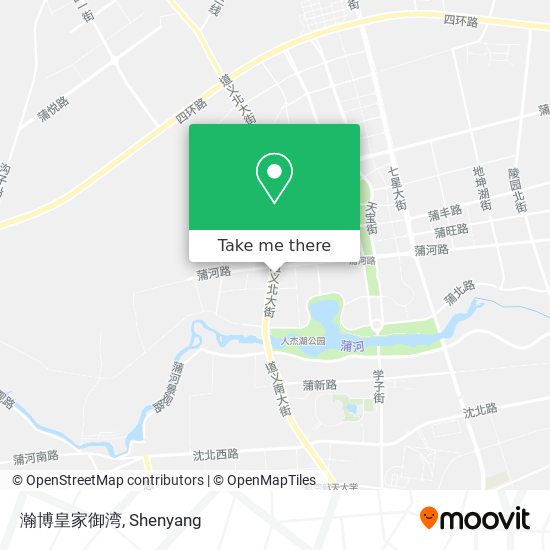瀚博皇家御湾 map