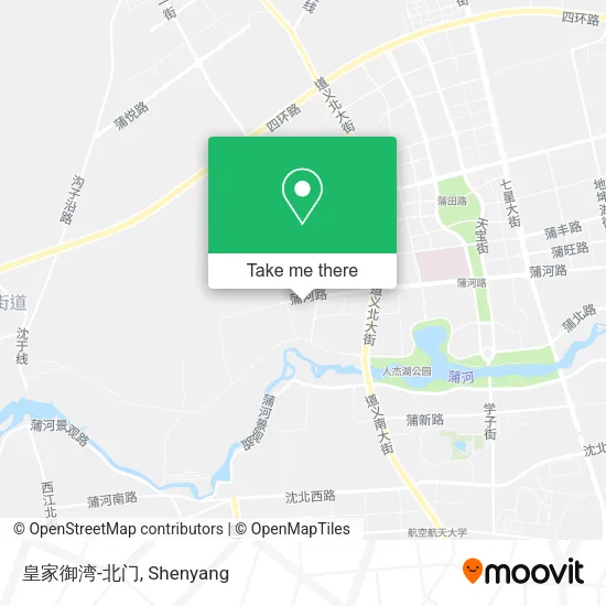 皇家御湾-北门 map