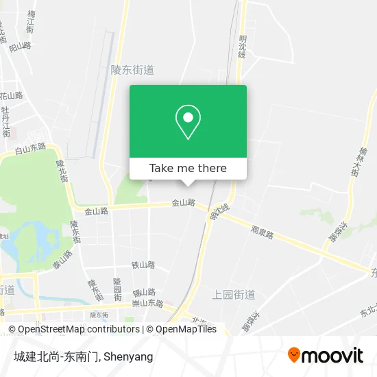 城建北尚-东南门 map