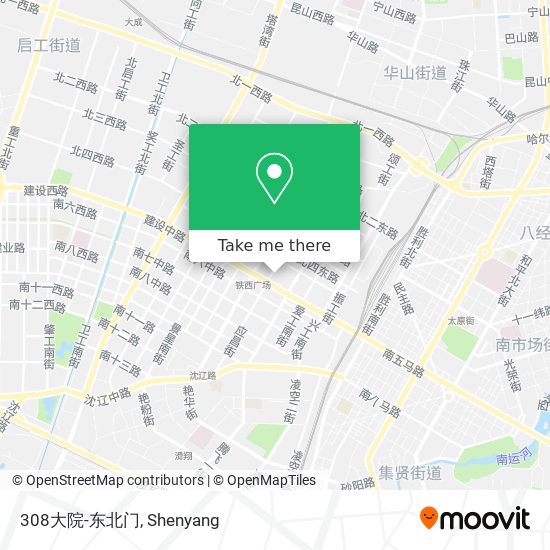 308大院-东北门 map