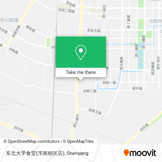 东北大学食堂(浑南校区店) map