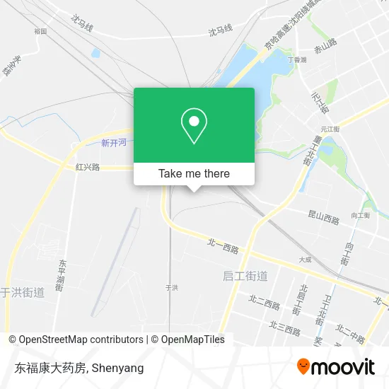 东福康大药房 map
