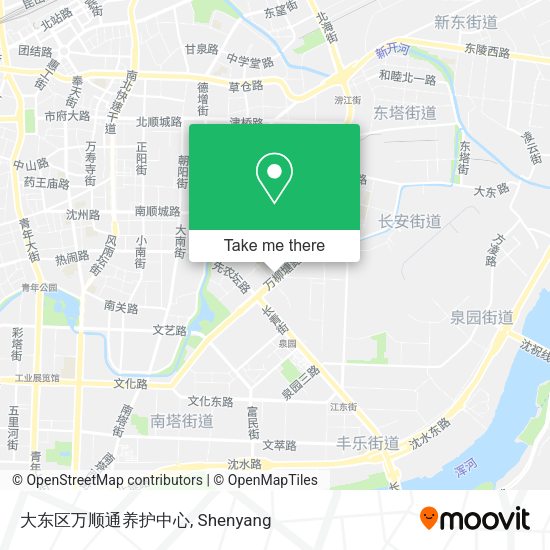 大东区万顺通养护中心 map