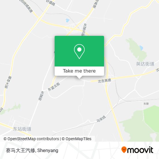 赛马大王汽修 map
